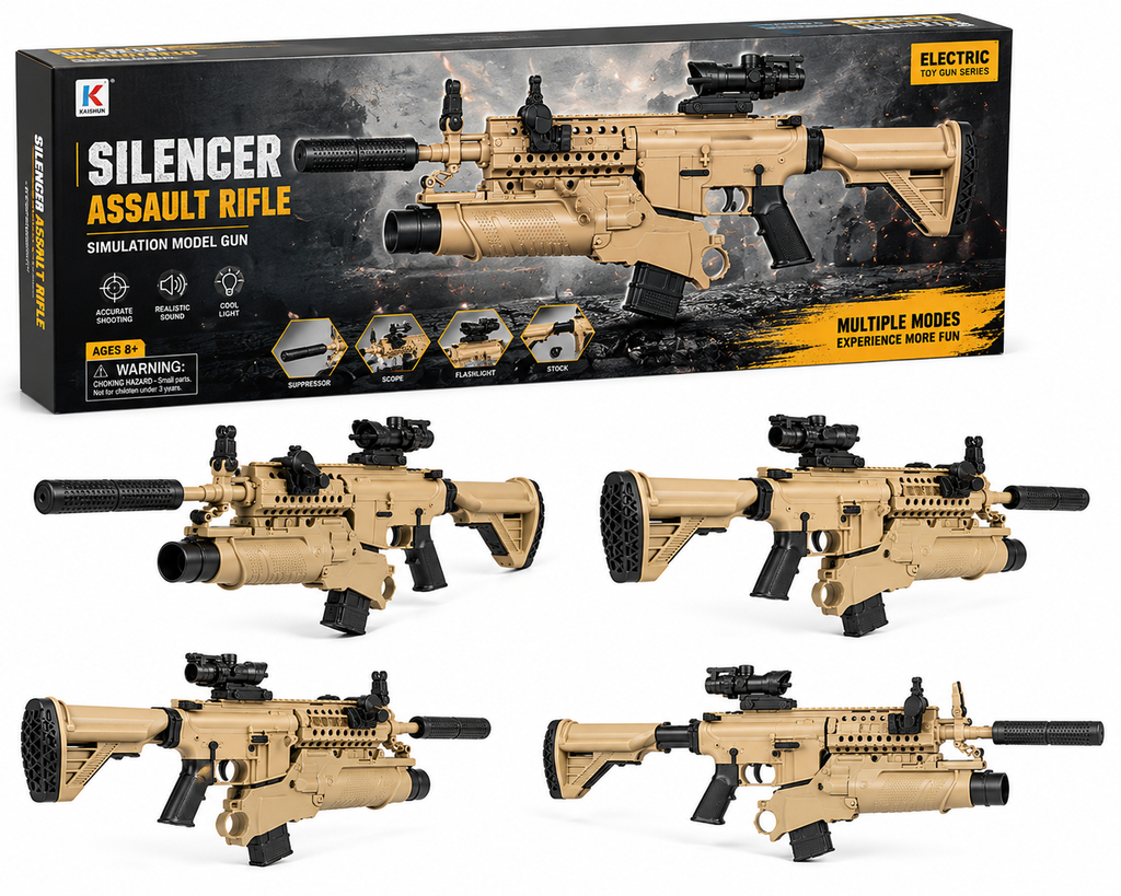 Tactical Toy Blaster Rifle 🔫