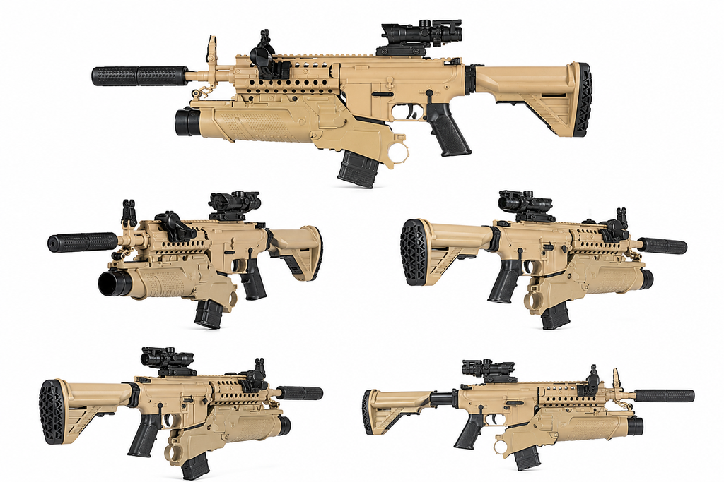 Tactical Toy Blaster Rifle 🔫