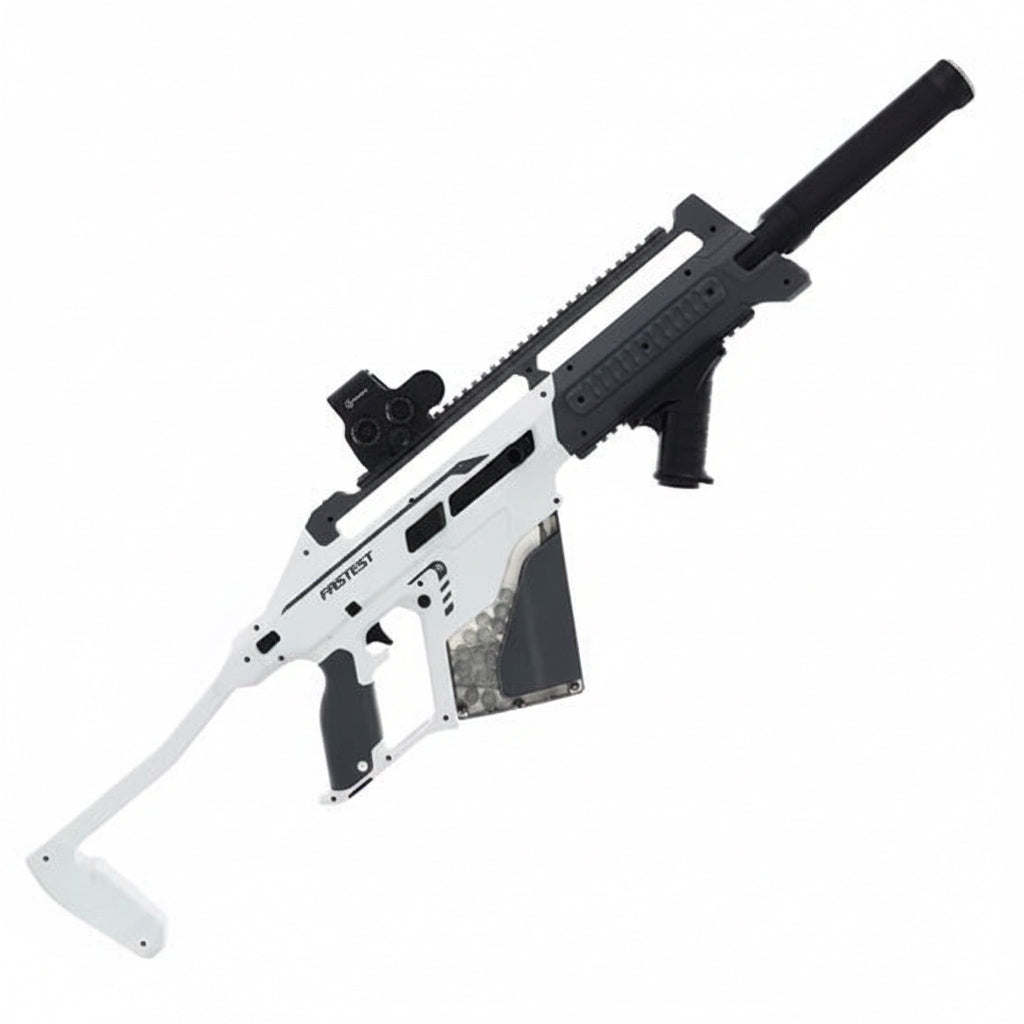 White Tactical Toy Blaster