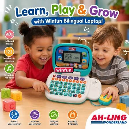 LETS LEARN BILINGUAL LAPTOP