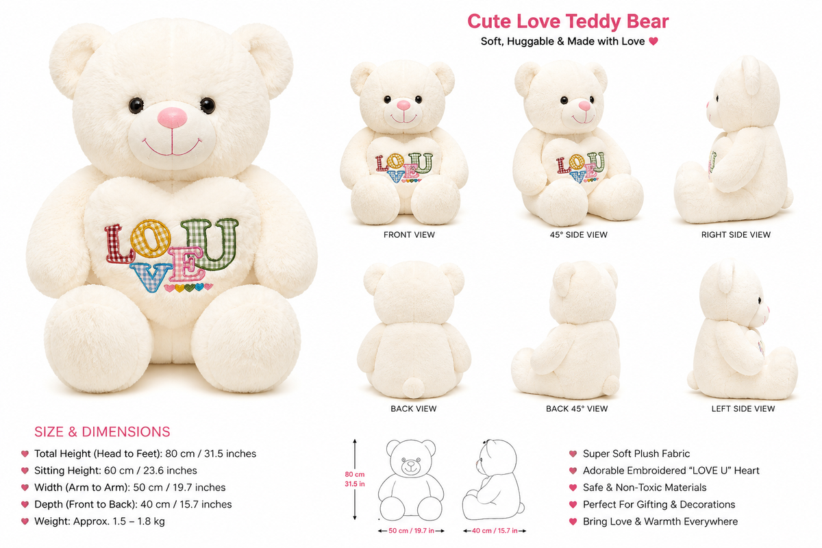 Cute Love Teddy Bear