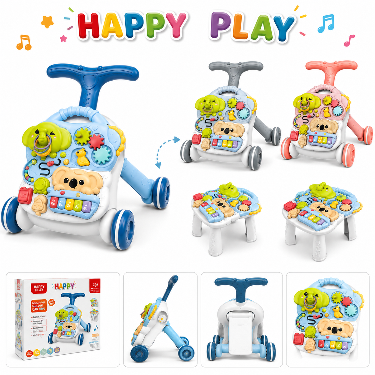 Baby Walker Learning Table