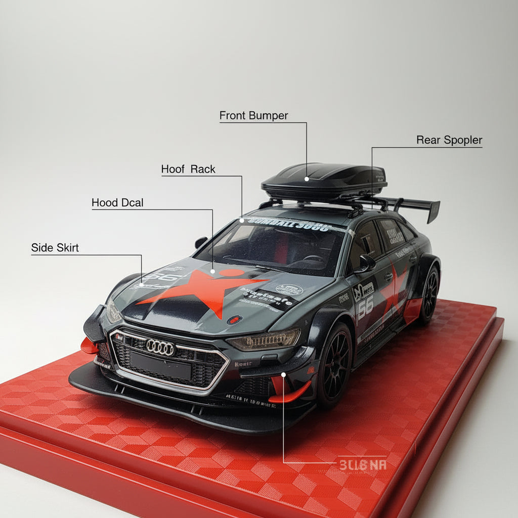Audi Gimball 3000 Racing Model Car