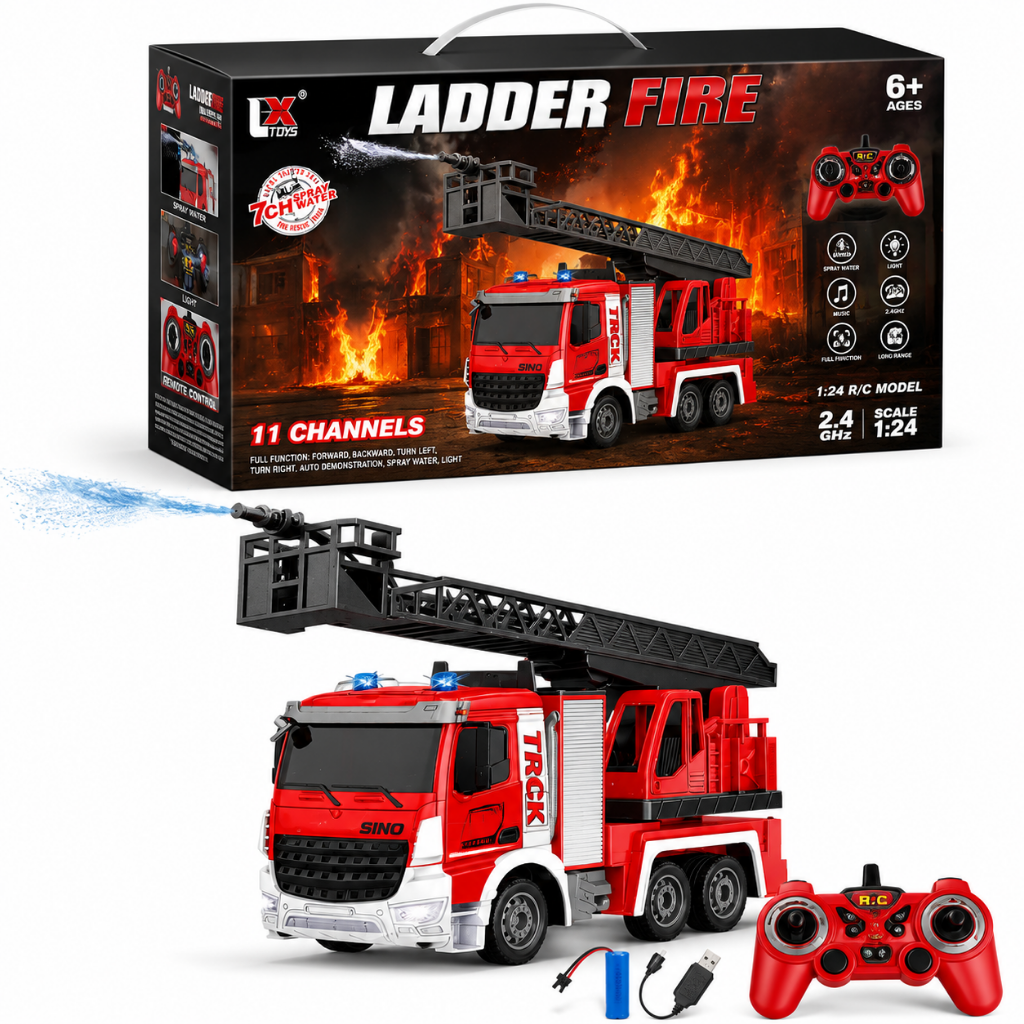 Fire RC Truck