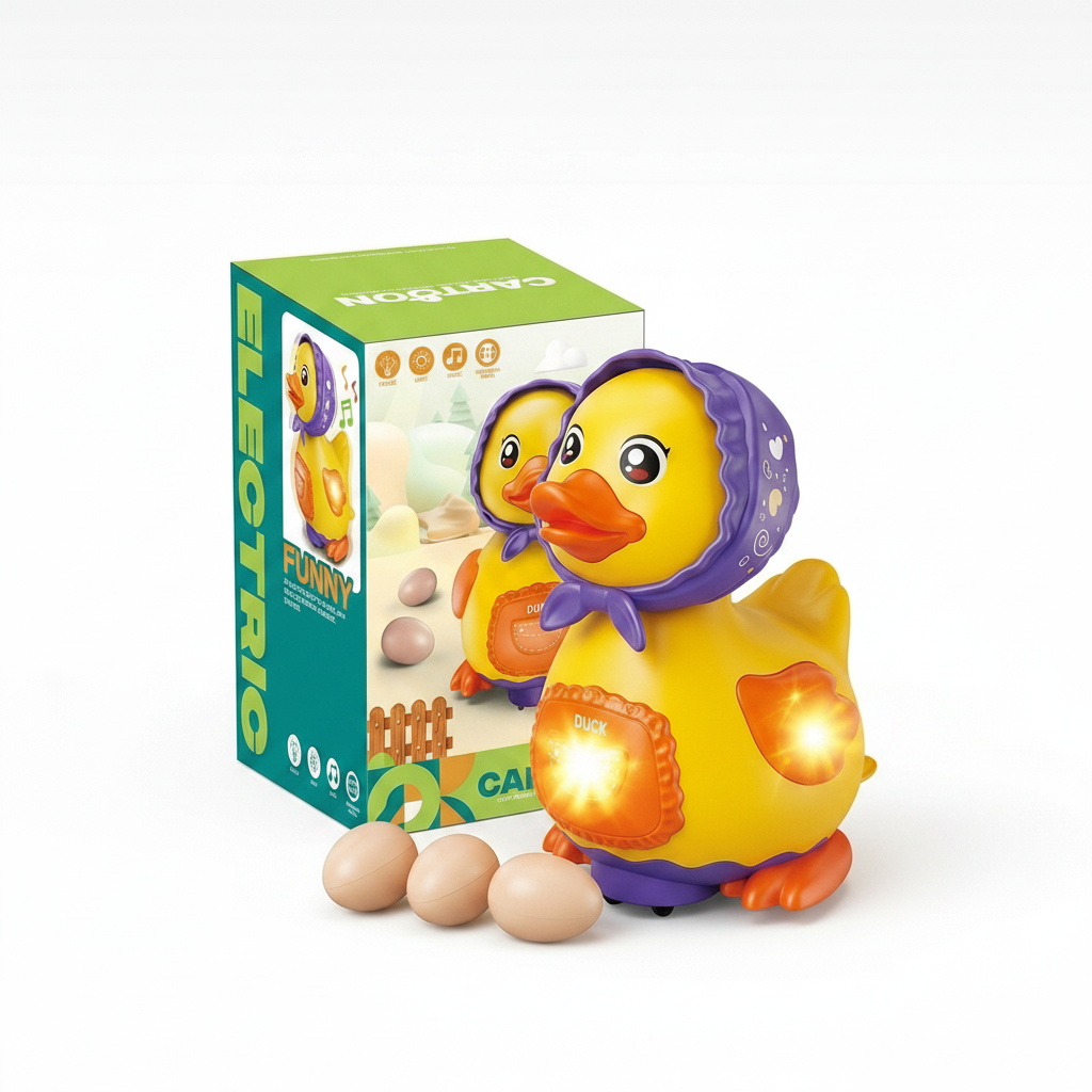 Egg-Laying Duck Toy