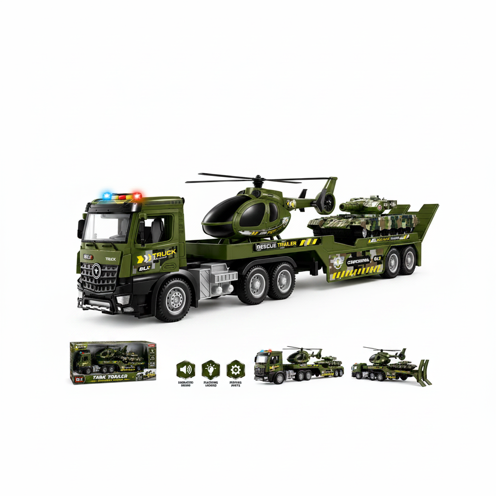Military RC Truck Toy