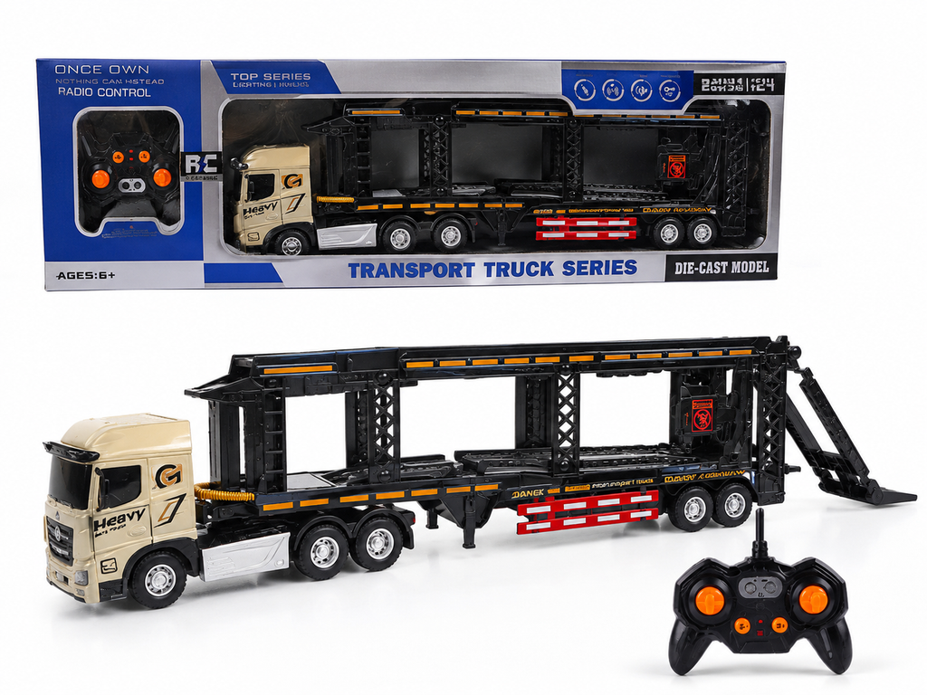 Heavy Duty 1:24 RC Car Transporter