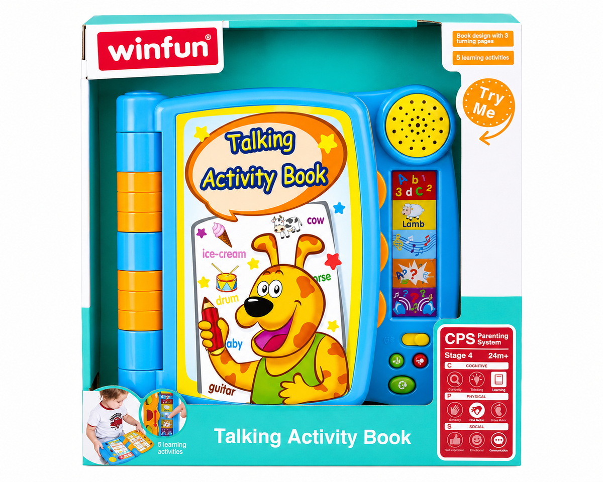 Talking Activity Book