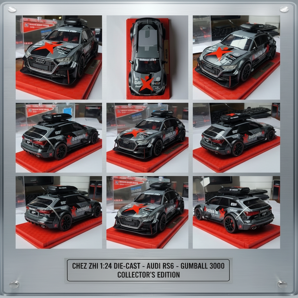 Audi Gimball 3000 Racing Model Car