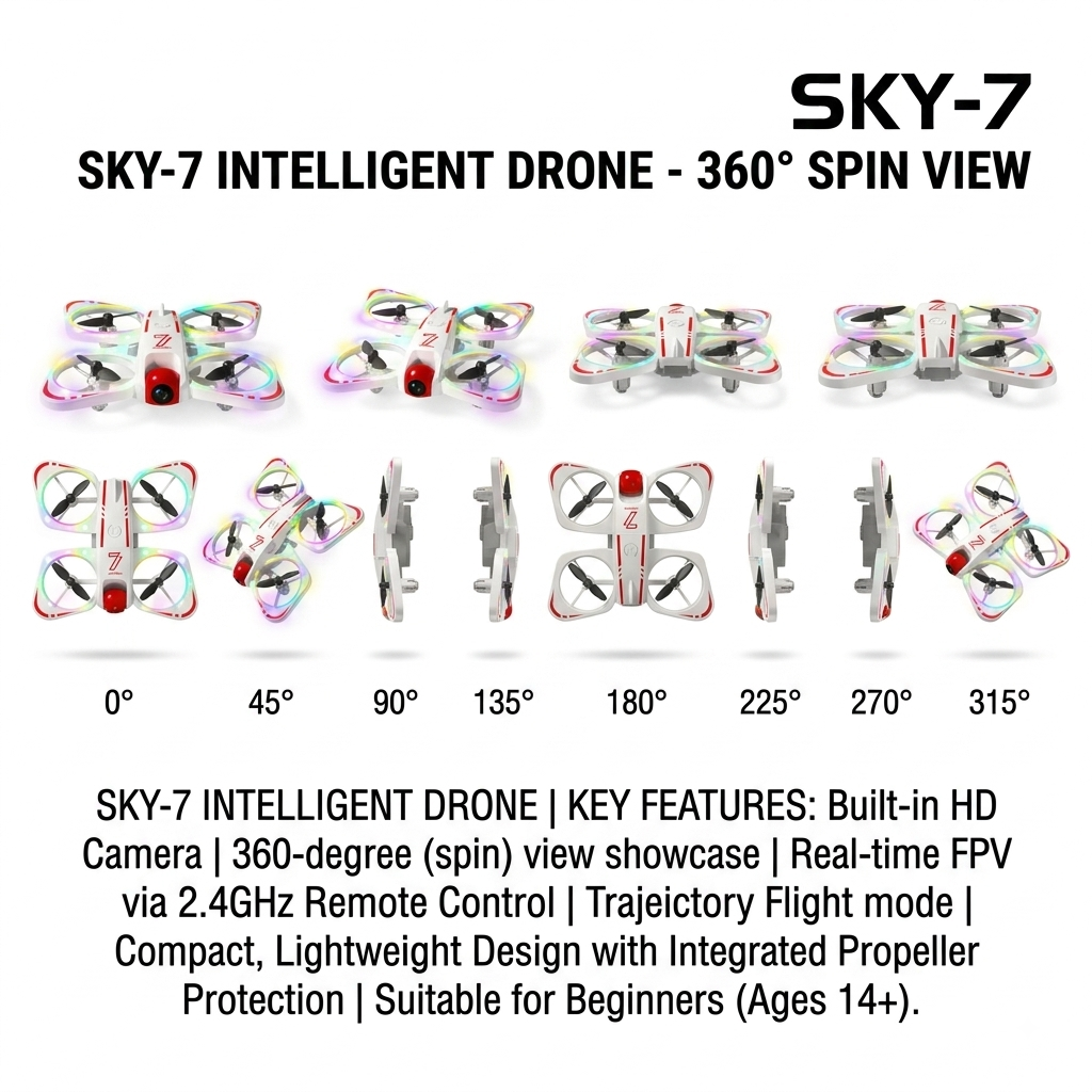 Sky-7 HD Camera RC Drone