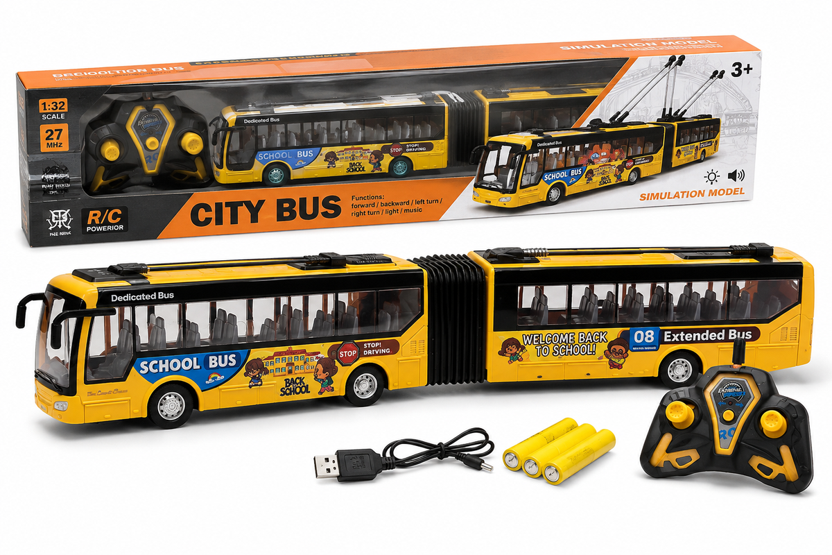 RC School Bus Toy