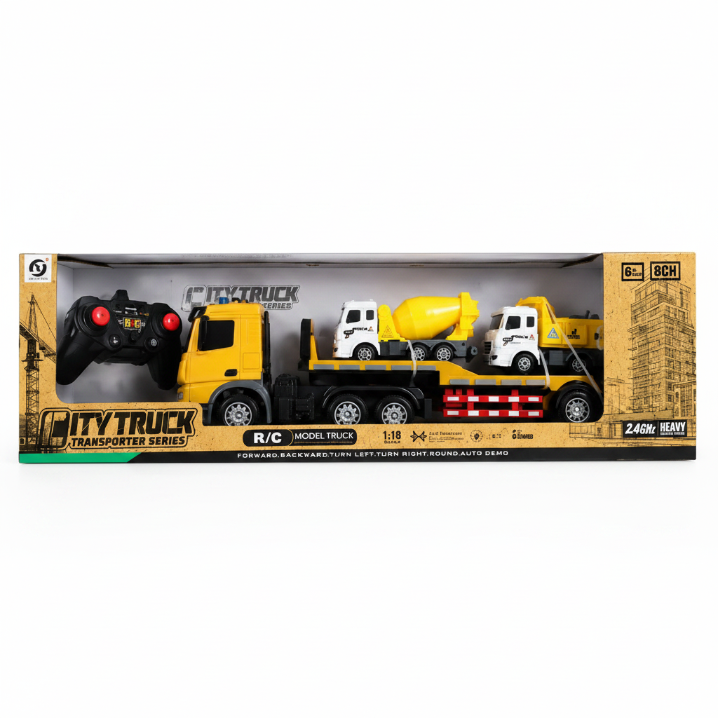 RC City Truck Transporter