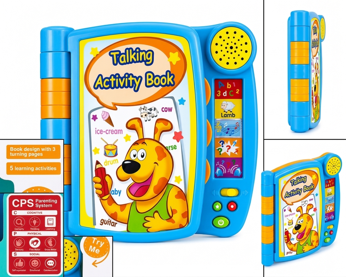 Talking Activity Book