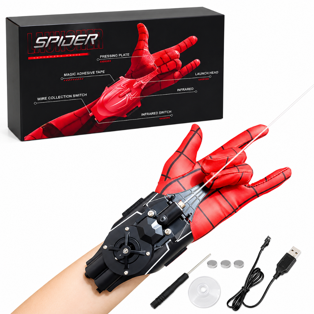 Spider Web Shooter Glove