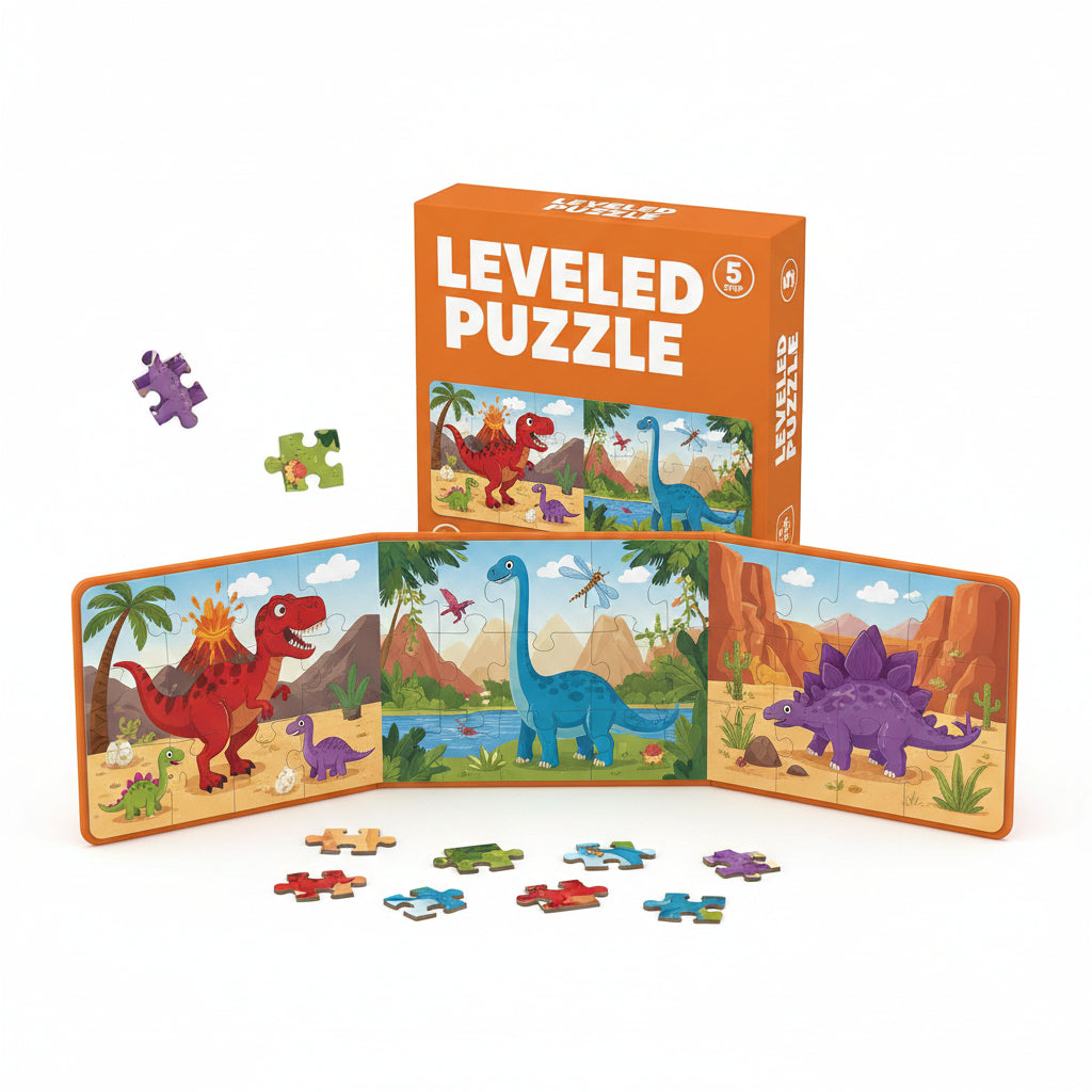 Dinosaur Puzzle Set