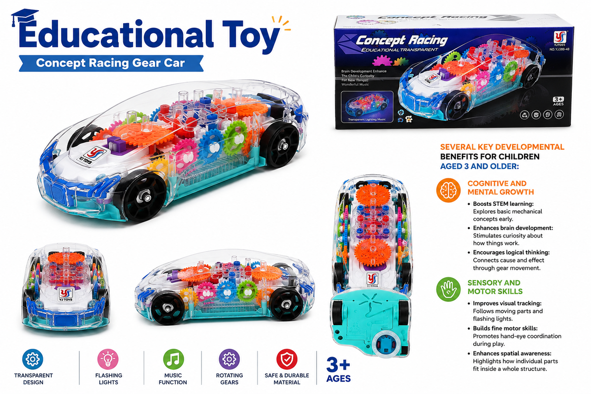 Educational Gear Racing Car