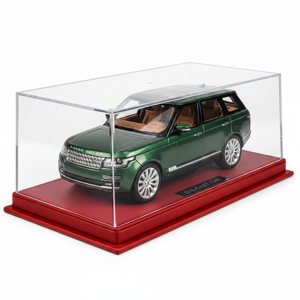 Luxury Green SUV Die-Cast Model