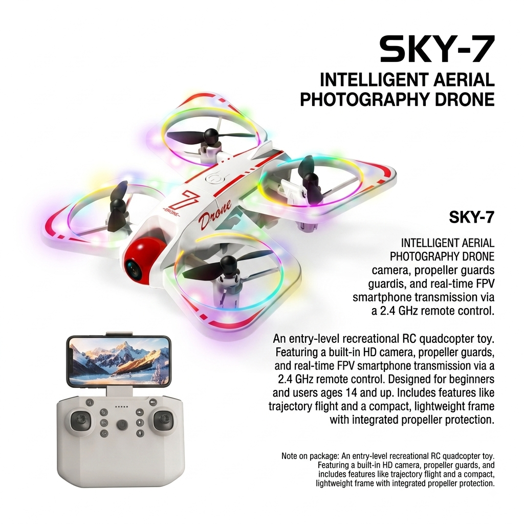 Sky-7 HD Camera RC Drone