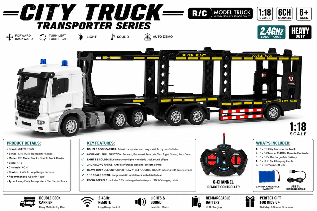 RC Truck Transporter