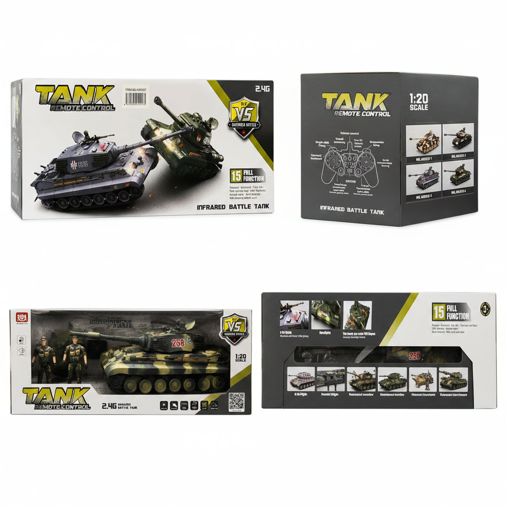 RC Infrared Battle Tank