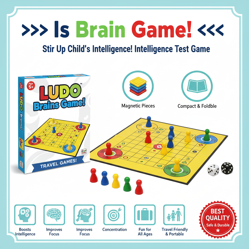 Brain Game Magnetic Ludo