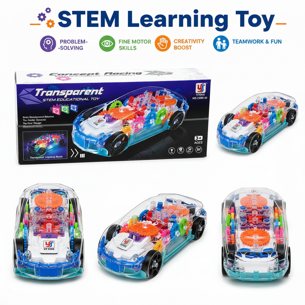 Educational Gear Racing Car