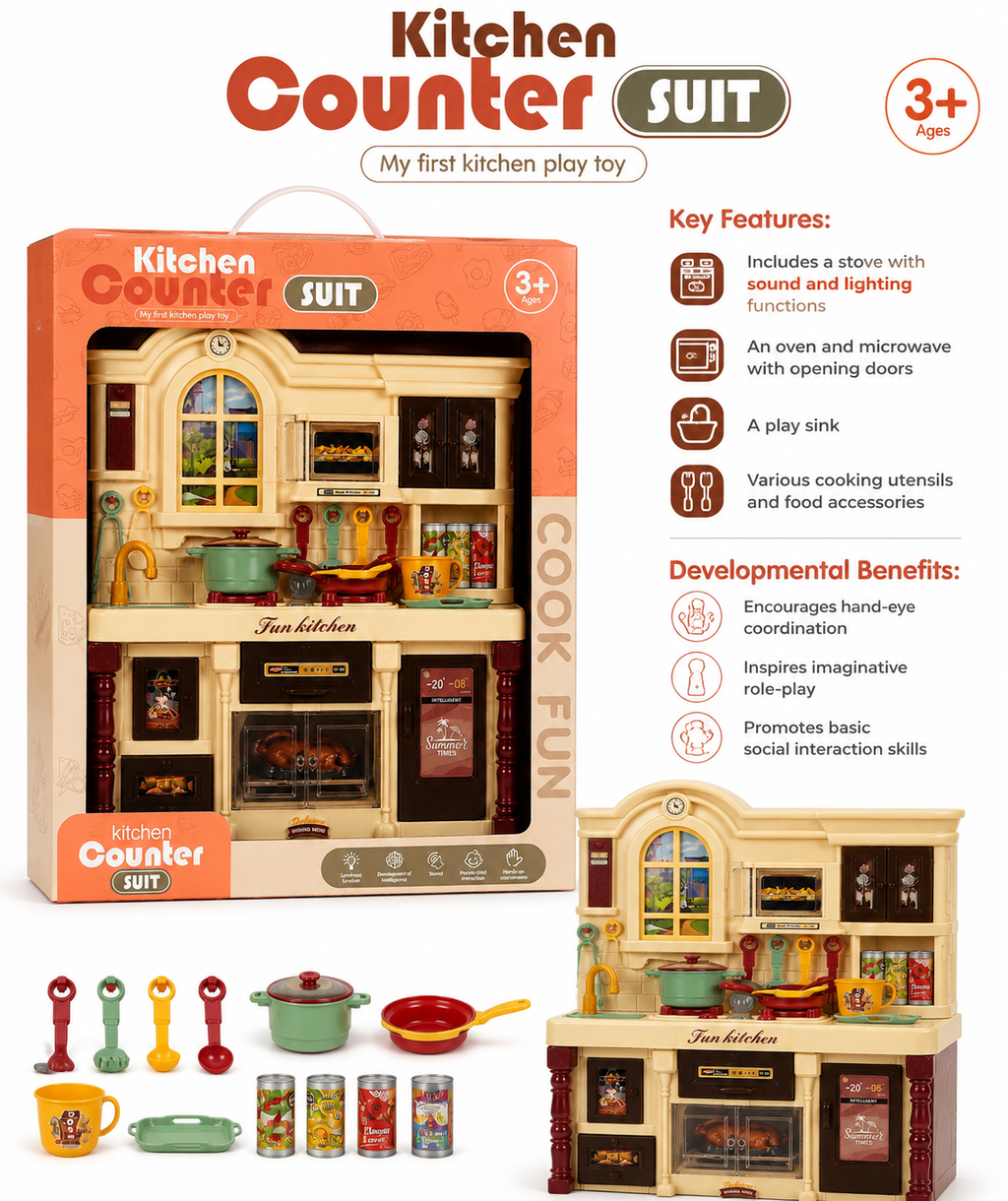 Kitchen Counter Play Set