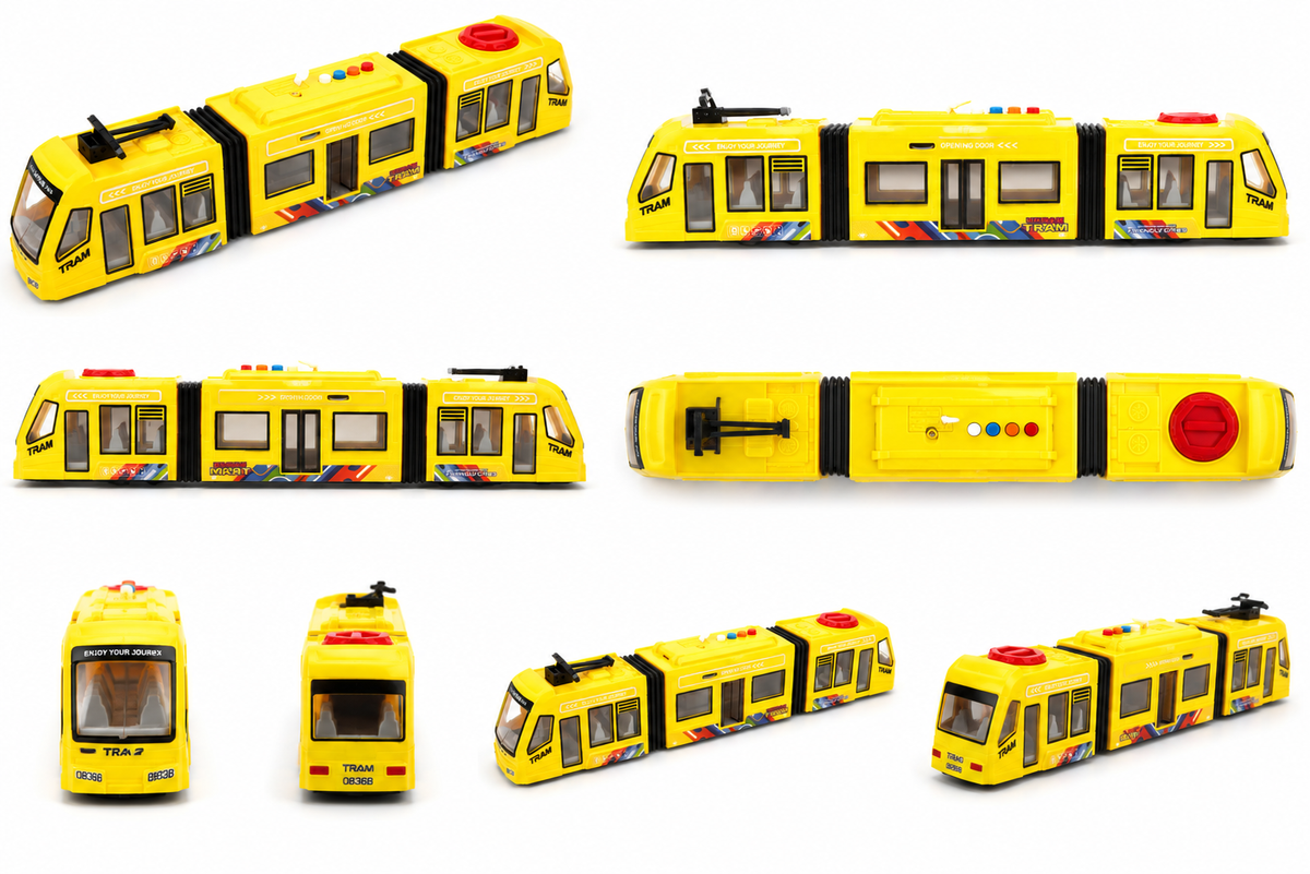 Scale Light Rail Train Toy