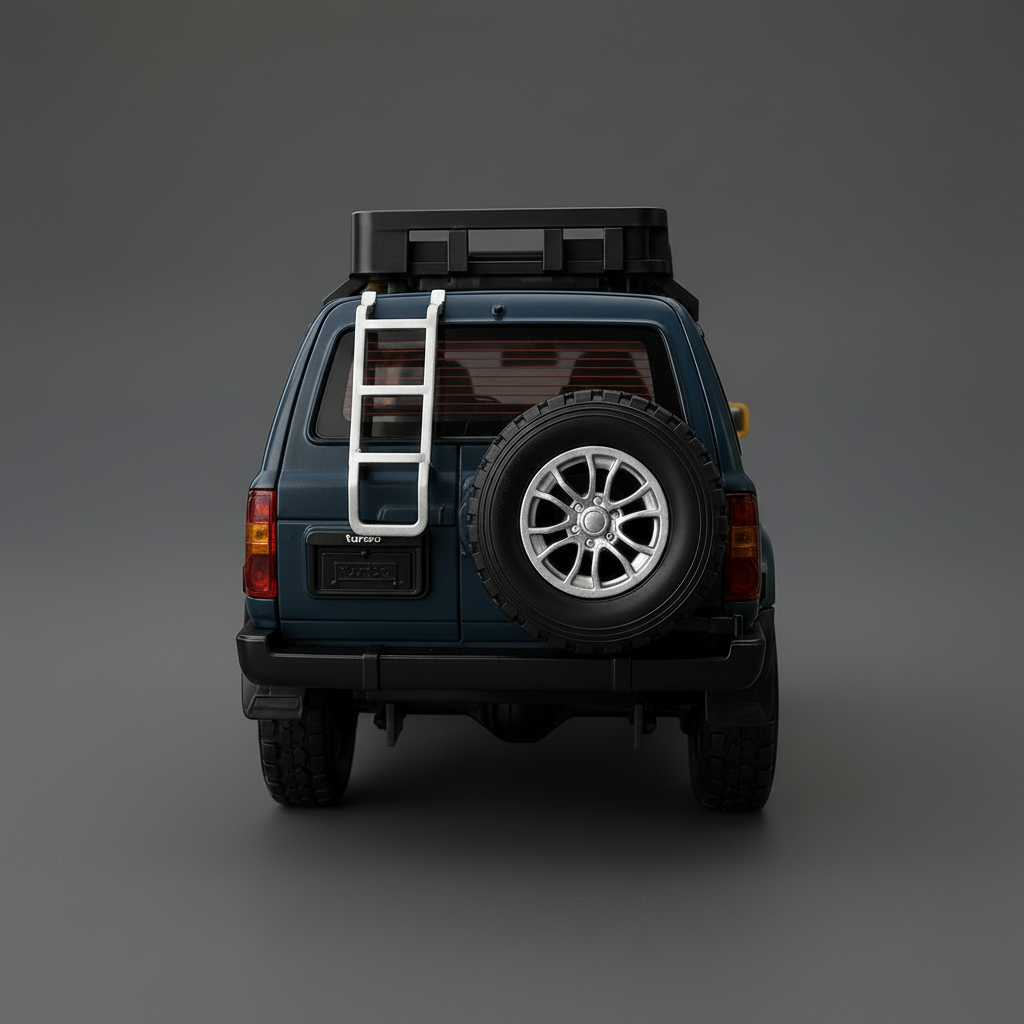 Yellow Off-Road Die-Cast SUV