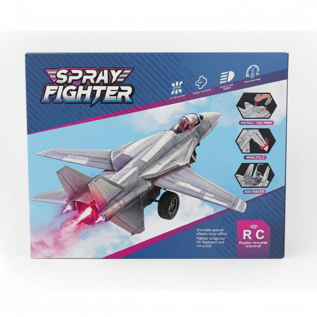 Spray Fighter RC Plane
