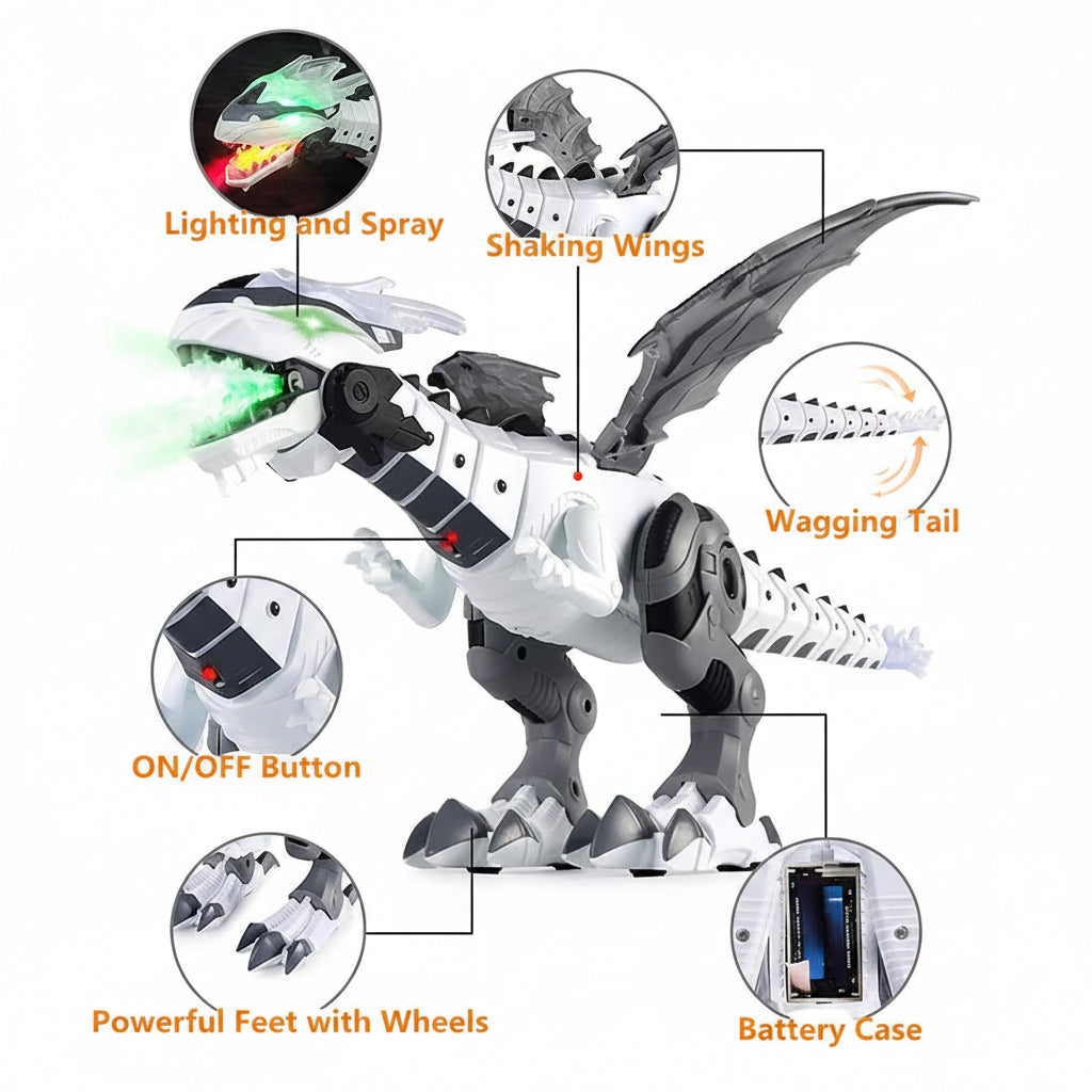 Dino RC Spray Dinosaur