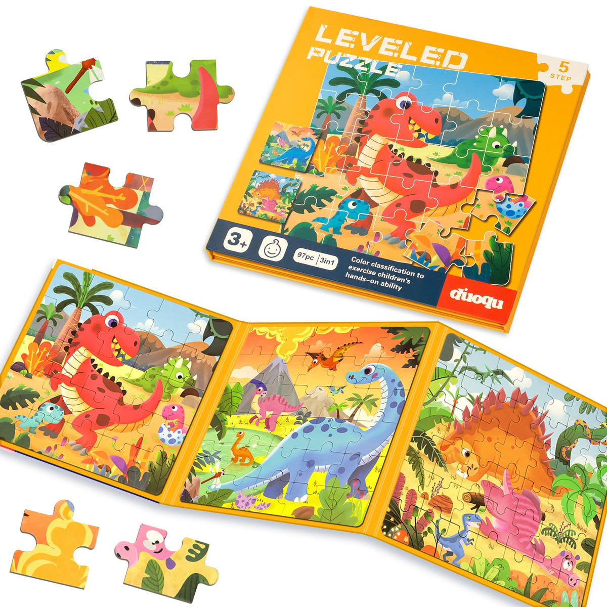 Dinosaur Puzzle Set