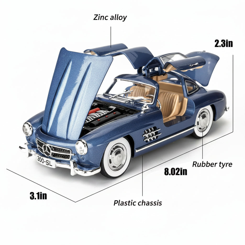 Die-Cast Jinlifang Car Model
