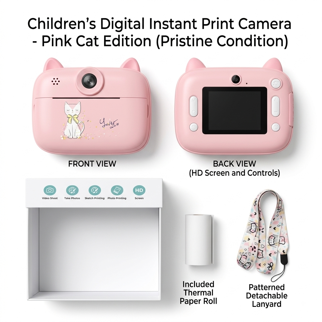 Kids Instant Print Camera