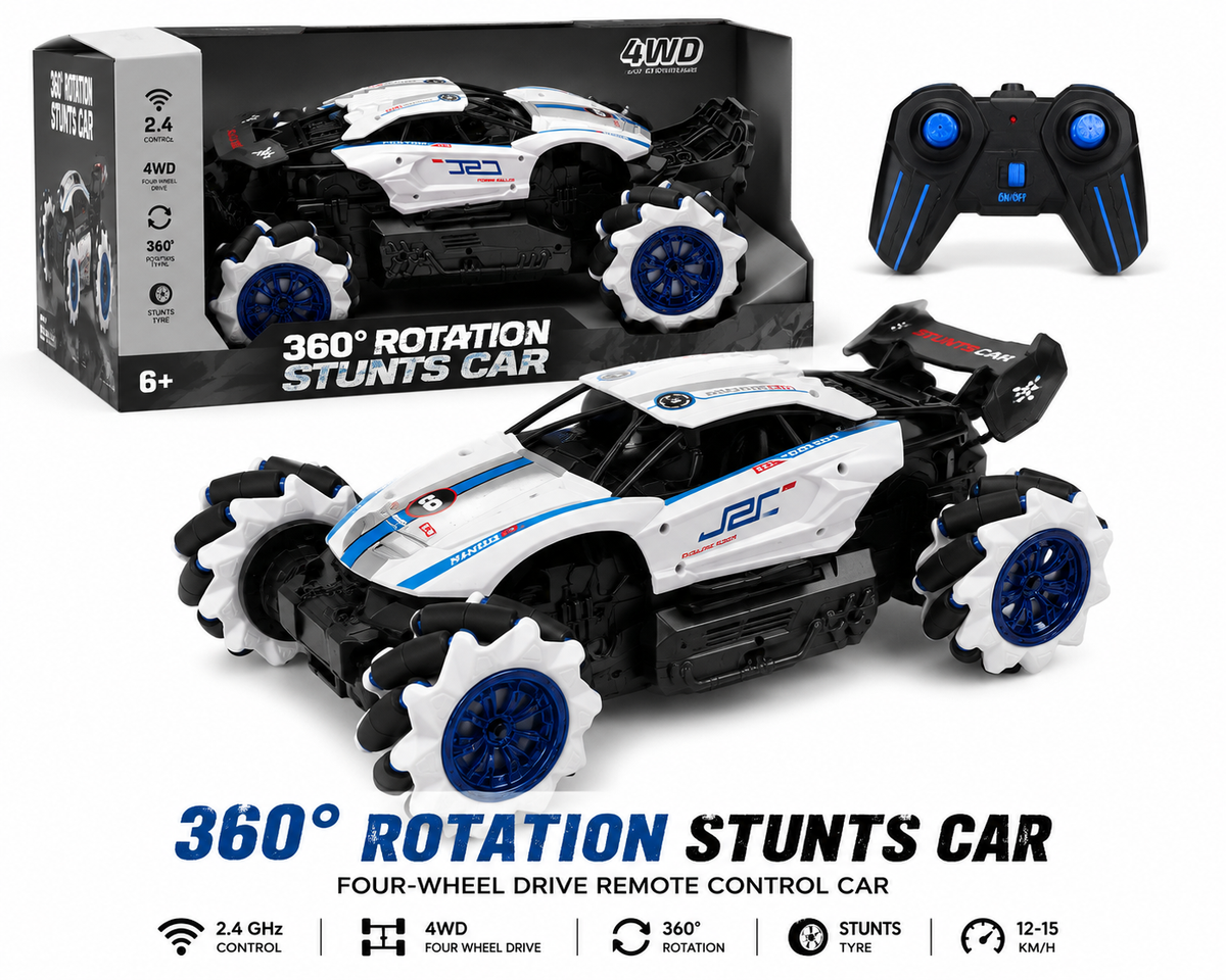 360° Rotation 4WD Stunt Car
