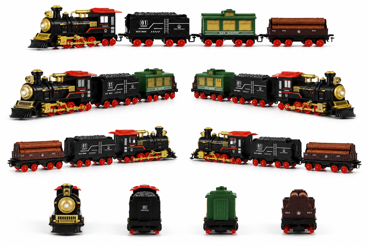 Electric Track Train Set