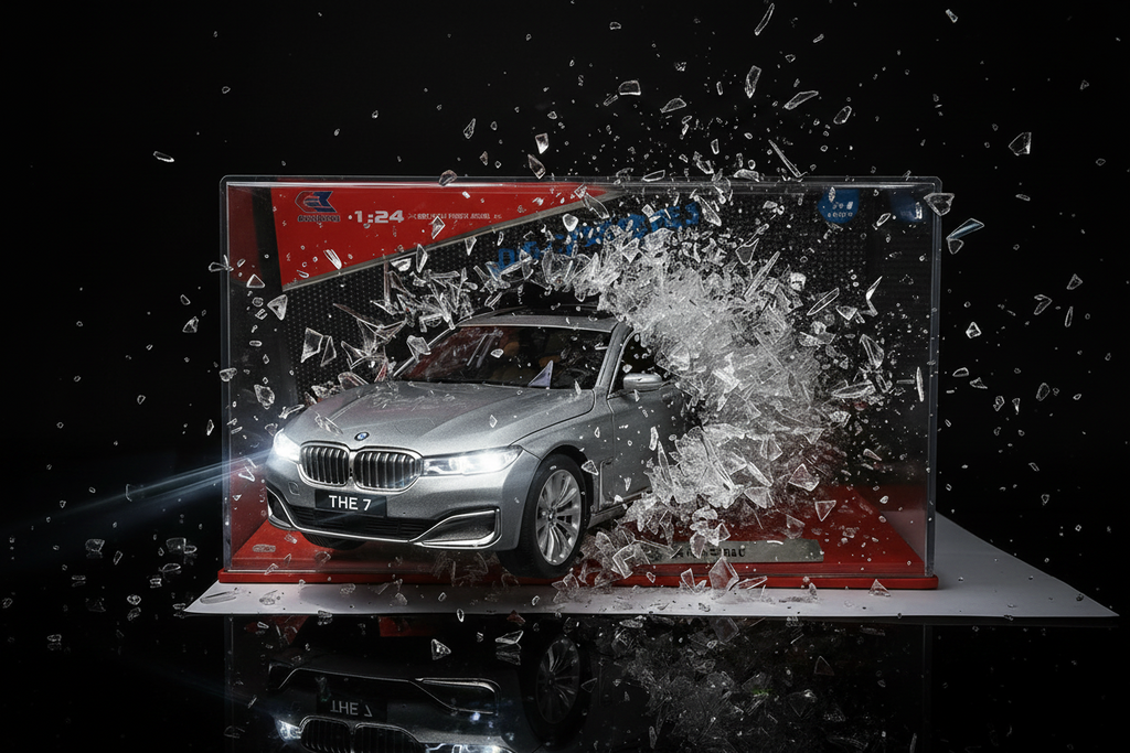 Luxury Sedan Die-Cast Model