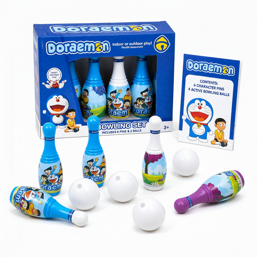 Doraemon Bowling Set