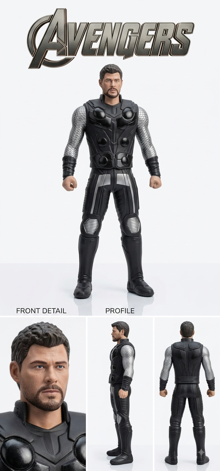 Avengers Endgame Thor Action Figure