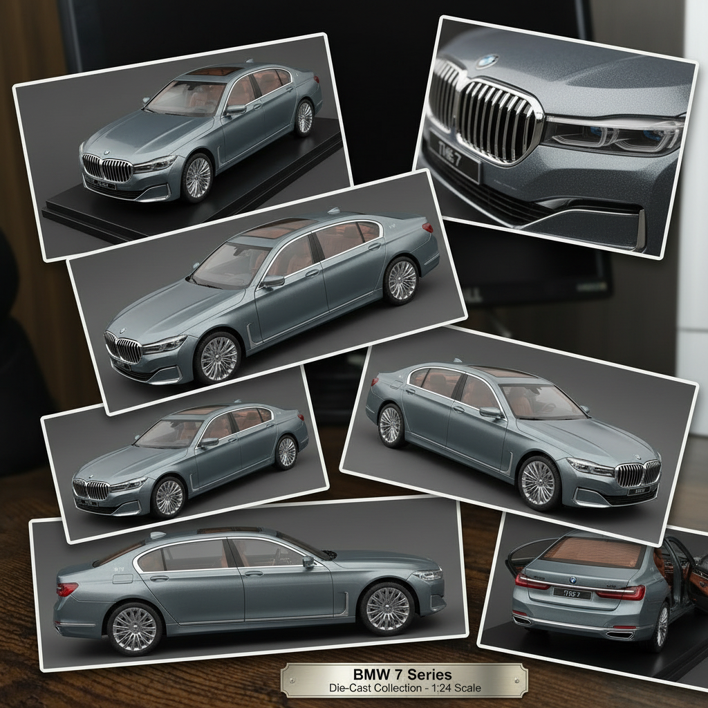 Luxury Sedan Die-Cast Model