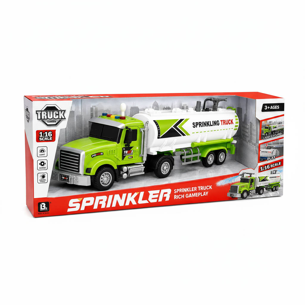 Sprinkler Truck Toy