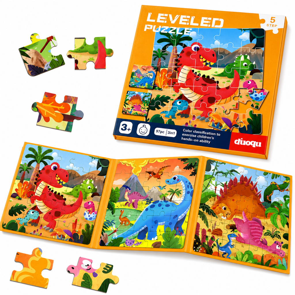 Dinosaur Puzzle Set