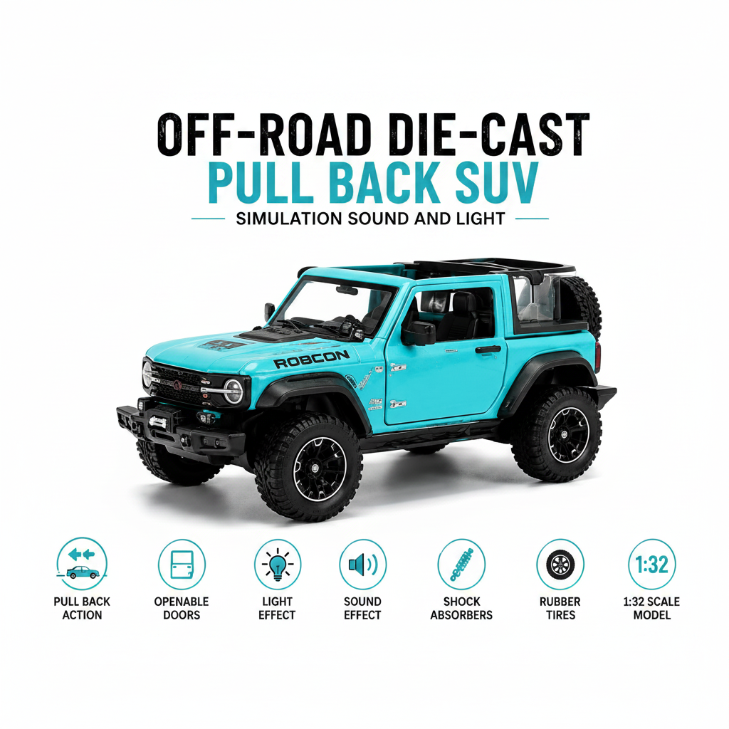 Off-Road Die-Cast SUV – 1:32