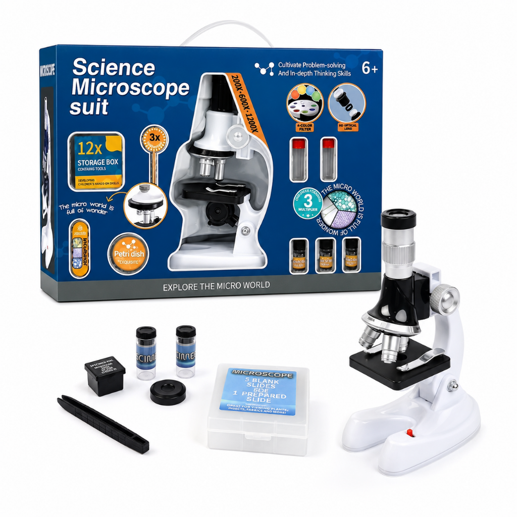 Kids Science Microscope Set
