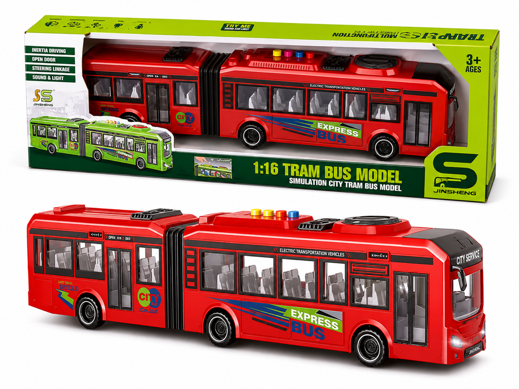 Traffic Bus Toy