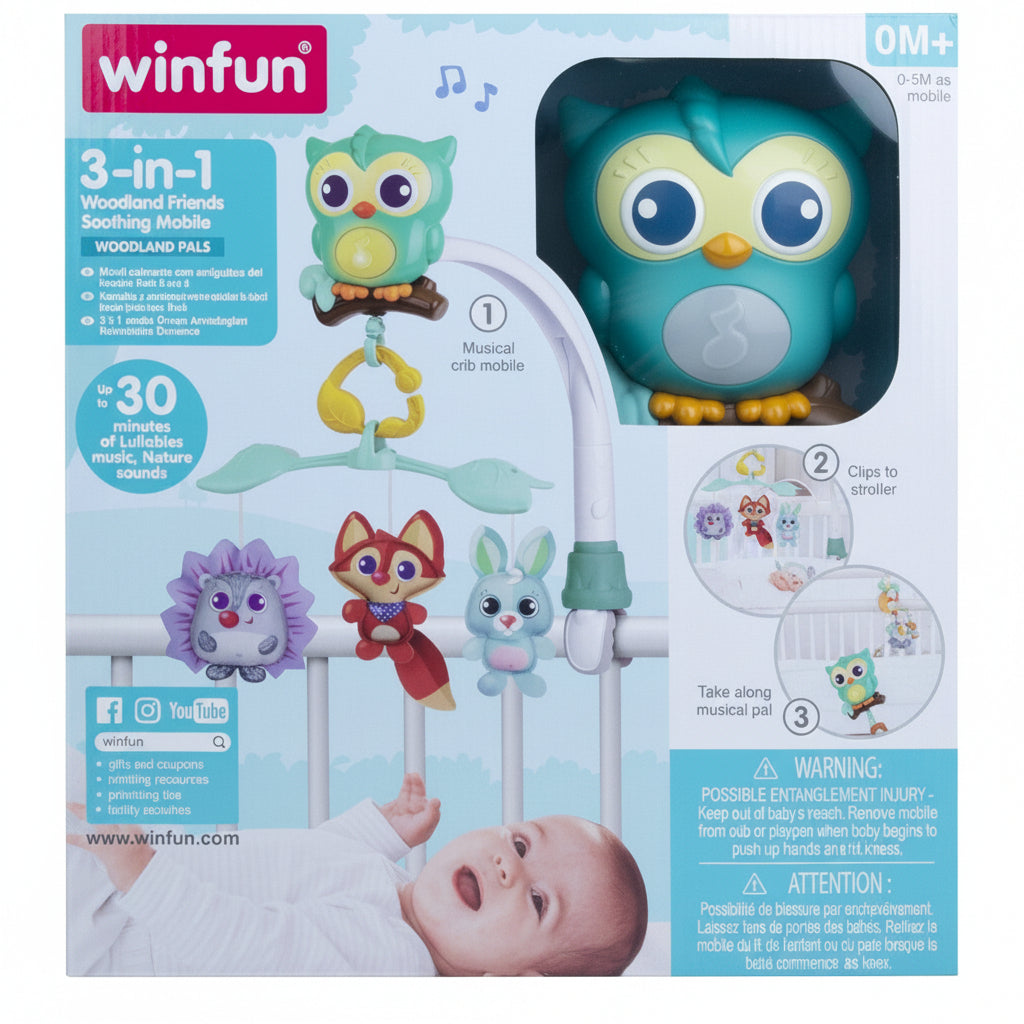 Woodland Friends Baby Mobile